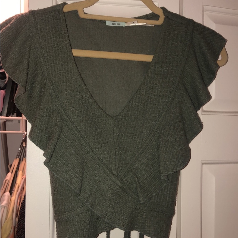 Urban Outfitters - kimchi blue green top